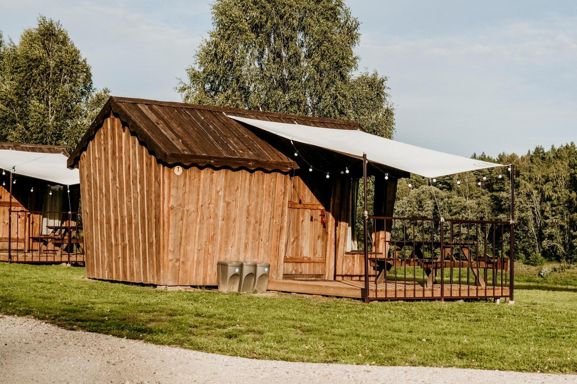 Kempings Daugavas lokos Sargeliski Exterior foto