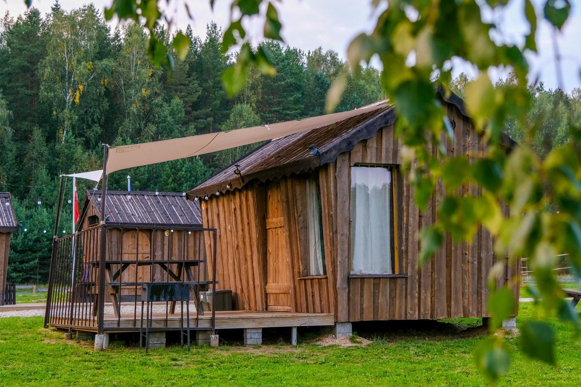 Kempings Daugavas lokos Sargeliski Exterior foto