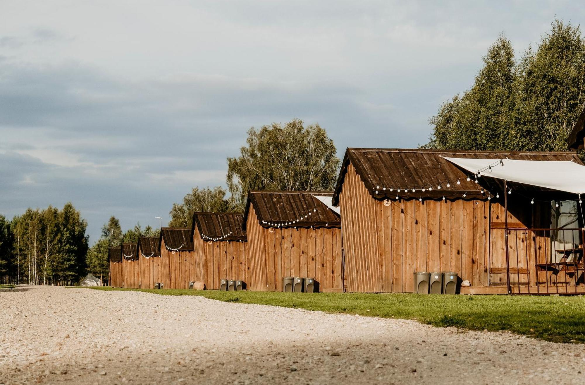 Kempings Daugavas lokos Sargeliski Exterior foto